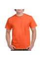 Camiseta Básica Hombre Naranja Gildan de GILDAN