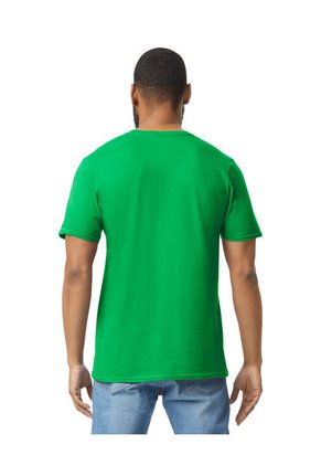 Camiseta Hombre Verde Irlandes Gildan 64000