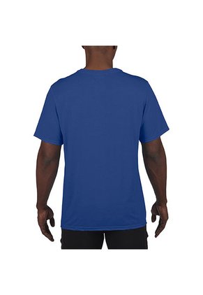 Camiseta Performance Adulto Azul Real Deportivo Gildan