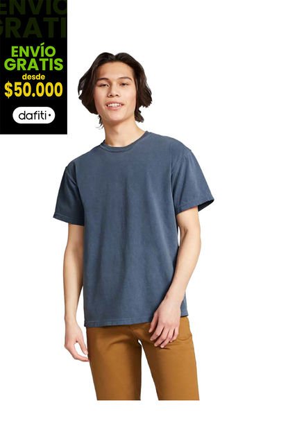 Camiseta Comfort Colors Azul Denim Gildan