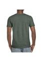 Camiseta Hombre Verde Bosque Jaspe Gildan de GILDAN