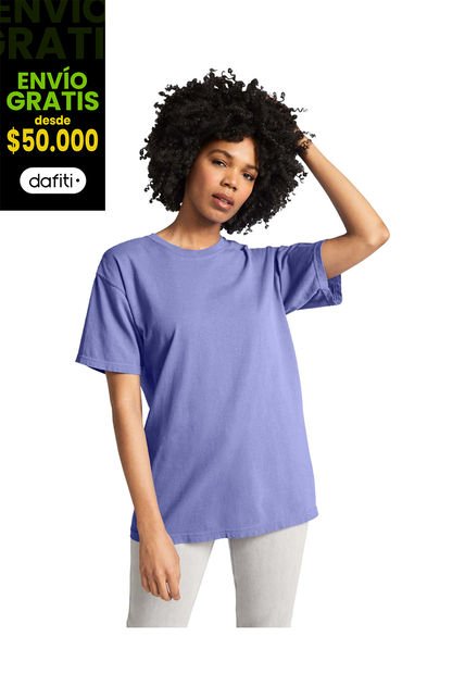 Camiseta Comfort Colors Violeta Gildan