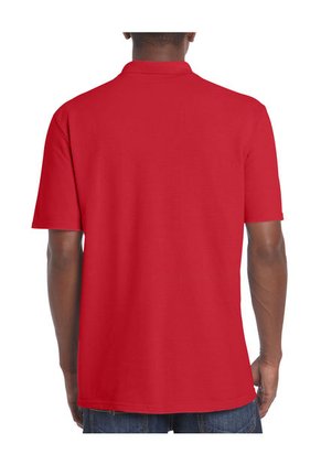 Camiseta Polo Adulto Rojo Gildan
