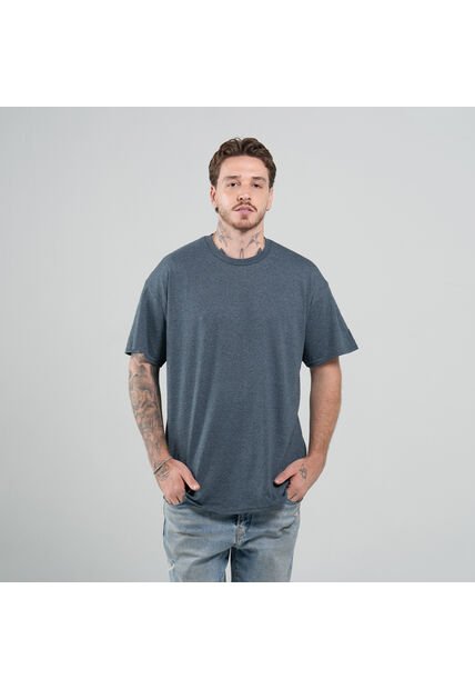 Camiseta Básica Hombre Gris Oscuro Gildan 5000