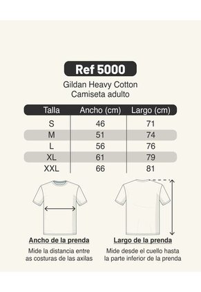 Camiseta Básica Hombre Royal Gildan