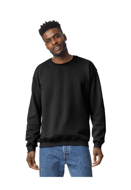 Buzo Básico Negro Gildan 18000