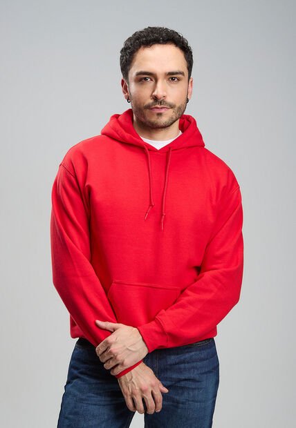 Hoodie GILDAN Rojo