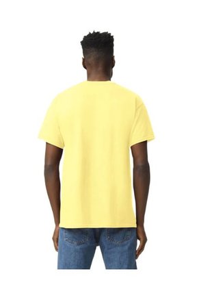 Camiseta Básica Hombre Amarillo Gildan 5000