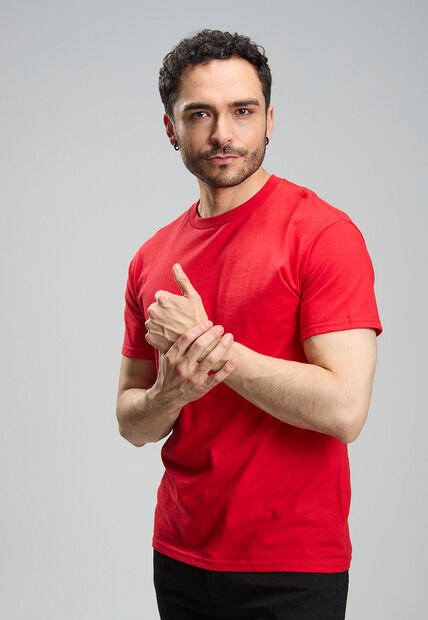 Camiseta GILDAN Rojo