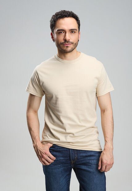 Camiseta GILDAN Beige