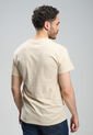 Camiseta GILDAN Beige de GILDAN