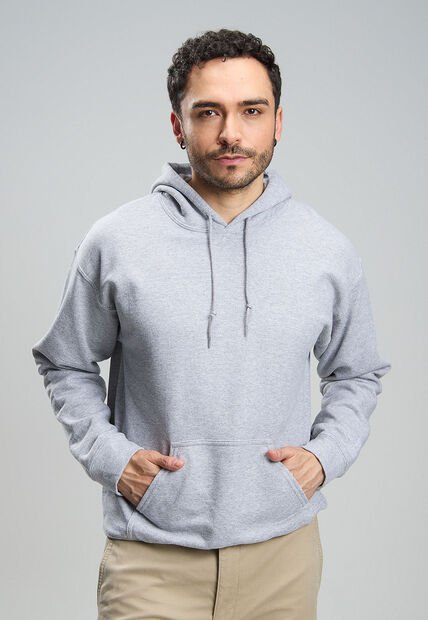 Hoodie GILDAN Gris