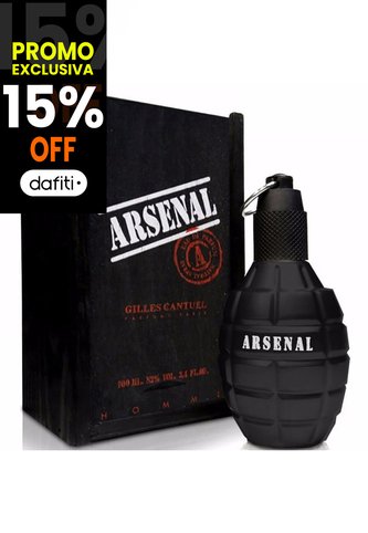 Perfume Arsenal Black De Gilles Cantuel Para Hombre 100 Ml Gilles Cantuel