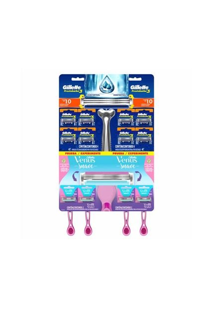 Maquina Prestobarba Excel3 8 Hombre+4 Venus Mujer