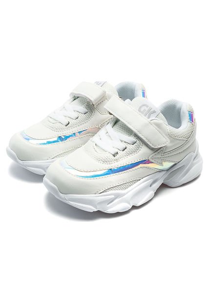 Tenis Blanco-Plateado GIMBO