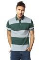 Camiseta Polo Verde-Blanco Givenchy de Givenchy
