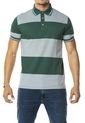 Camiseta Polo Verde-Blanco Givenchy de Givenchy