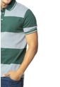 Camiseta Polo Verde-Blanco Givenchy de Givenchy