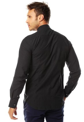 Camisa Negra-Azul Givenchy