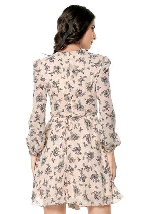 Vestido Rosa-Verde-Vinotinto Glamorous