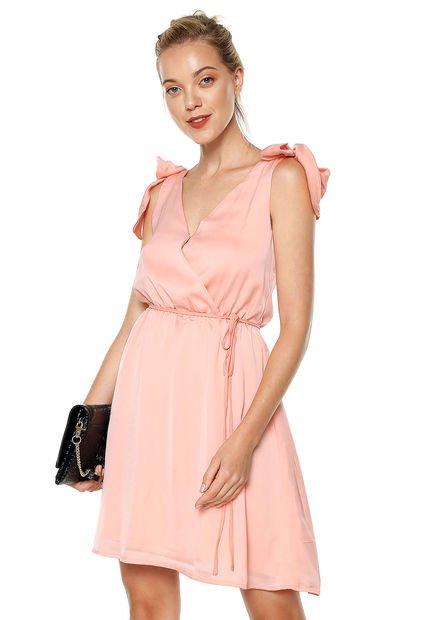Vestido Salmón Glamorous