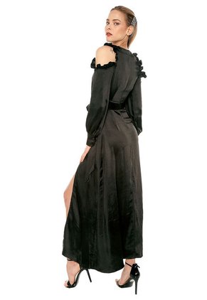 Vestido Negro Glamorous