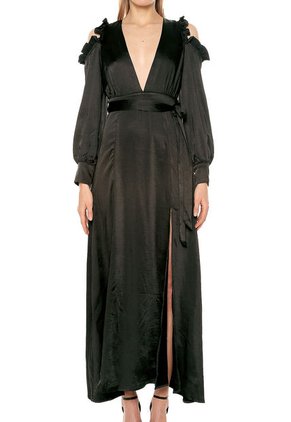 Vestido Negro Glamorous