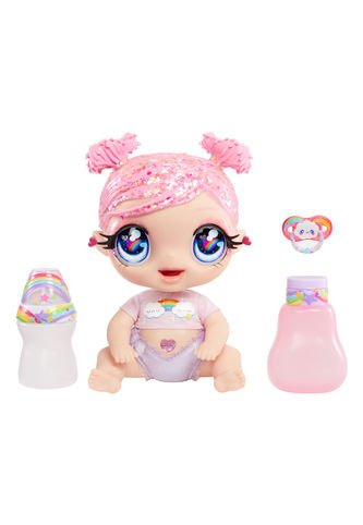 GLITTER BABYZ - Muñeca Glitter Babyz Dreamia