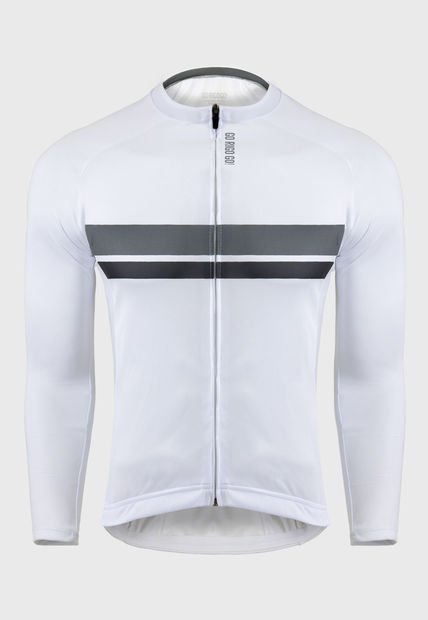 Manga Larga KM50  Vainilla Blanco-Gris GO RIGO GO