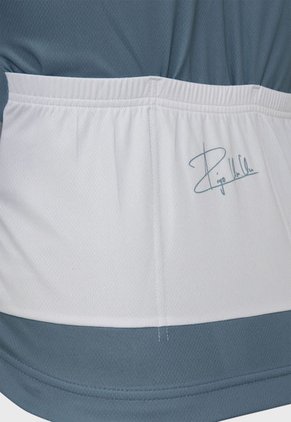 Camiseta KM50 Manga Corta Aluminio Azul-Blanco GO RIGO GO