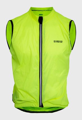 Chaleco Fly Verde Neón-Negro GO RIGO GO