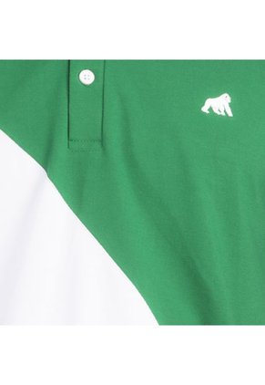 Camiseta Polo Goco Azul-Verde-Blanco