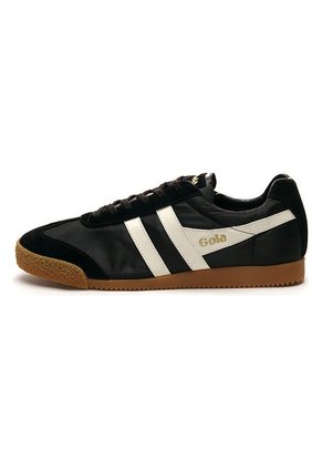 Tenis Negro-Beige Gola Harrier