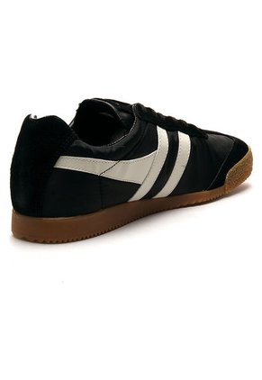 Tenis Negro-Beige Gola Harrier