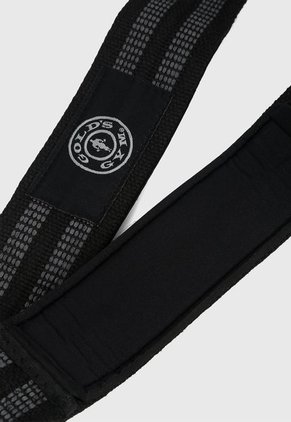 Soporte para muñecas Negro-Gris Gold Gym