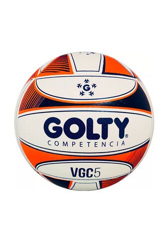 Balón Voleibol Golty Competencia Vgc5 No.5-Naranja/Azul GOLTY