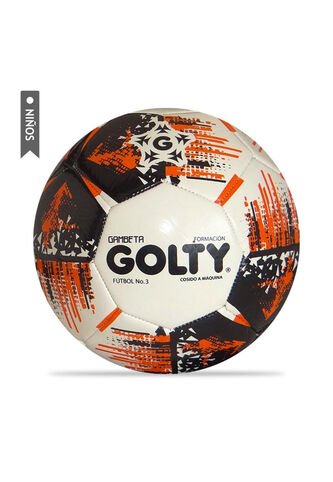 Balón Fútbol Golty Fundamentación Gambeta Niños No.3-Blanco GOLTY