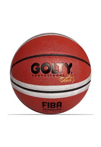 Balón Baloncesto Golty Profesional Aero No. 7-Marron/Plata GOLTY