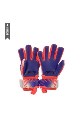 Guante Competencia Golty Pro Fingers Niño-Rojo/Gris