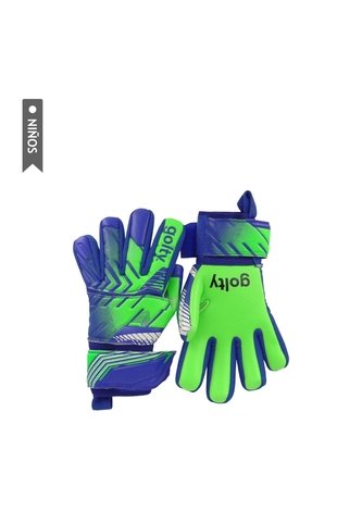 Guante Competencia Golty Pro Fingers Niño-Verde/Azul GOLTY