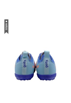 Zapatilla Golty Turf Velozion Formacion Niño-Azul/Azul