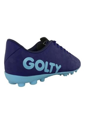 Zapatillas Golty Turf Profesional Crackc-Azul