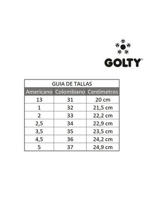 Guayo Golty Formacion Shock Niños-Amarillo