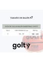 Balon Baloncesto Golty Pro Power No 7 -Verde de GOLTY