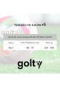 Balón Futbol Golty On Street #5-Blanco de GOLTY