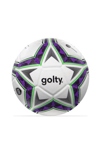 Balon Futbol Sala Competencia Golty Volcanix-Blanco GOLTY