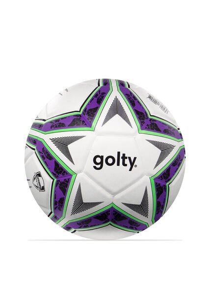 Balon Futbol Competencia Golty Volcanix No.5-Blanco