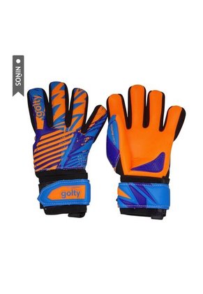Guante Competencia Golty Quick Reflex Niño-Naranja/Azul