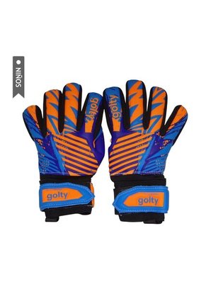 Guante Competencia Golty Quick Reflex Niño-Naranja/Azul