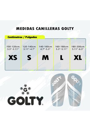 Canilleras Competencia Golty Latir-Azul